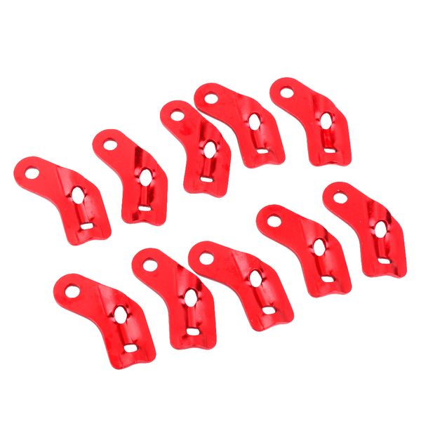 

10 awning tent lock guy line runners cord rope tensioner tightener