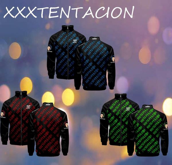 

xxxtentacion souvenir cardigan mens hoodies jacket spring autumn winter hiphop rapper women pullovers, Black