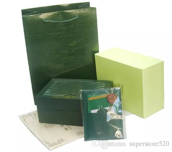 

бесплатная доставка зеленые часы оригинальная коробка бумаги карты кошелек подарочные коробки сумка 185 мм*134 мм*84 мм 0,7 кг для 1610 1161, Black;blue