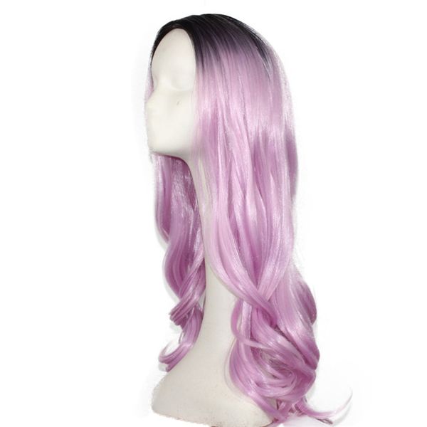 New Fashion 22inch Long Natural Wavy Synthetic Wigs For Women