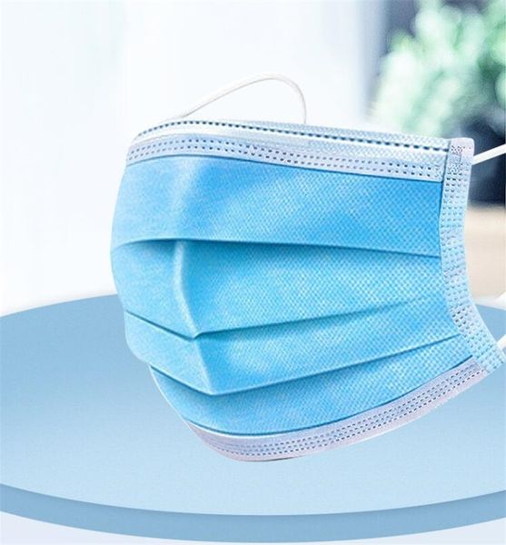 

dhl ship 50 1pcs facepollution 3 plymouth mouth masks nonwoven hygiene mask 5804