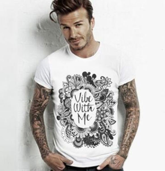 

new summer fashion originality men/women t-shirt white print short sleeve o neck t shirt vestidos s  l xl xxl