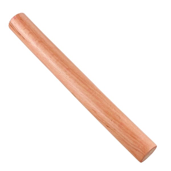 

wooden flour dough rolling pin roller stick 9.2 inch length wood color