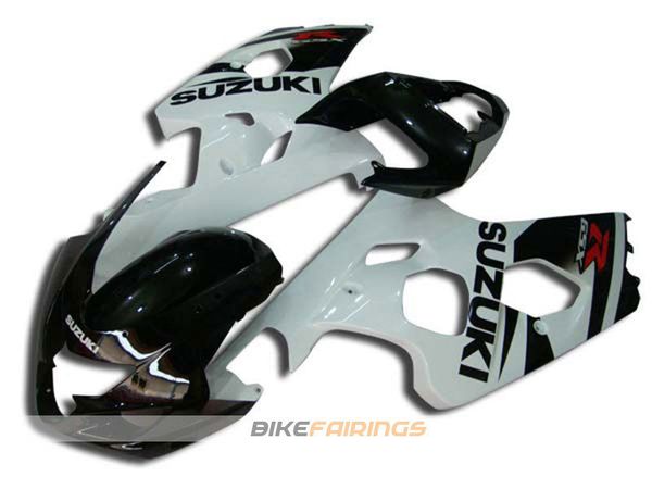 

4gifts новый abs мотоцикл пластиковые обтекатели fit fit suzuki gsxr600 750 600 750 k4 2004 2005 04 05 комплект кузова белый черный круто