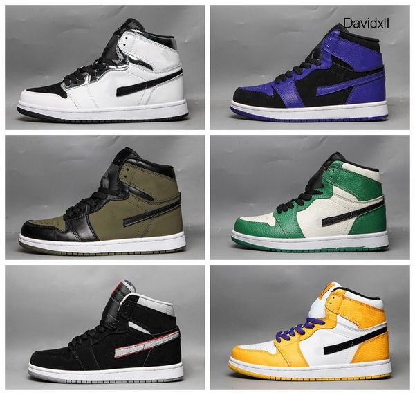 

arrive jumpman 1 satin shattered backboard rookie year leonard mens basketball shoes 1s sports sneakers size 36-45