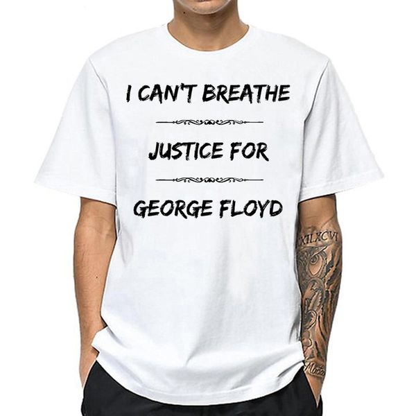 

mn263 i can't breathe i can't breathe men's t-shirt duan xiu, Gray;blue