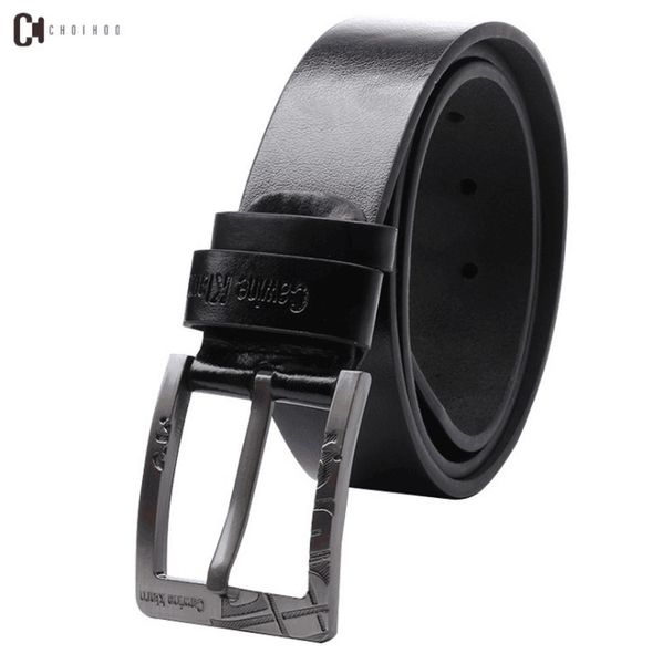 

2019designer business waistbands imports really leather fashion big hoof footwear men's strap belts with box, Black;brown