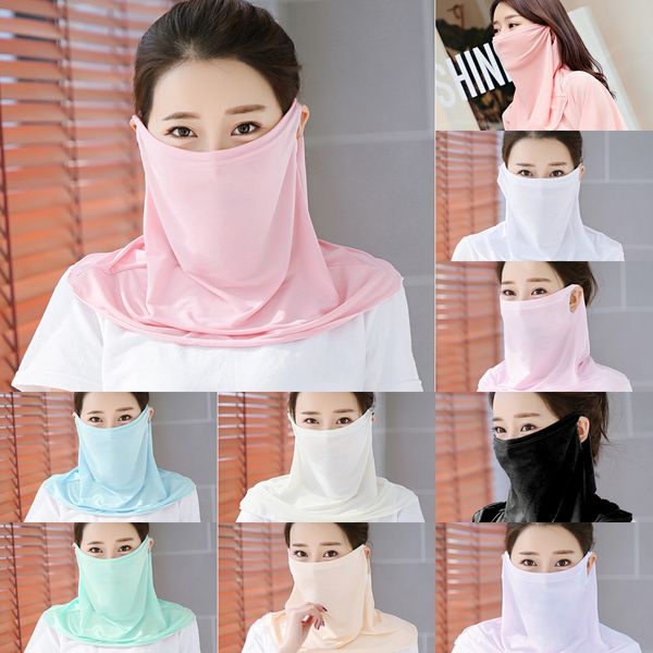 

oxvug tube scarf windproof cycling scarf uv protection face mask outdoor climbing hiking ski fishing headwear bandana magic balaclava scarf, Black