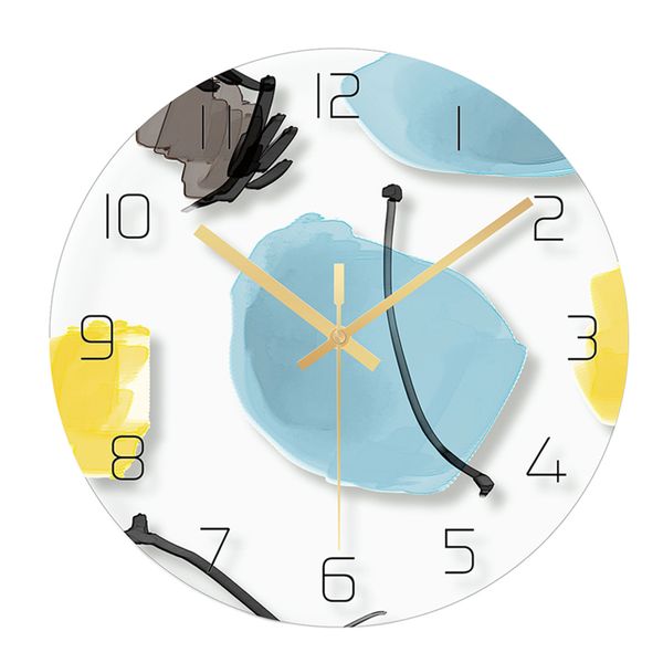 

digital glass wall clock saat reloj relogio 3d watches women watch kitchen relogio parede silent saatk nixie watch qze077