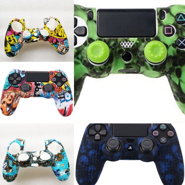 

c61ps new chinese dragons controller силиконовый чехол + 2 крышки джойстика для геймпада ps4