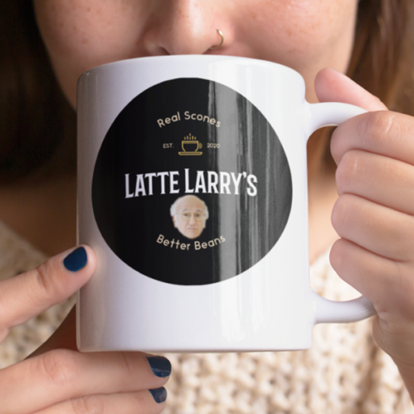 

latte larry's cup larry david coffee cup larry david mug - 11 oz coffee mugs - inspirational gifts and sarcasm,dropshipping