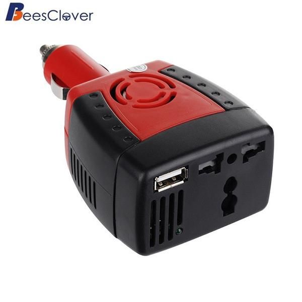 

adeeing 150w car power inverter dc 12v to ac 110v usb 5v auto charger adapter for lapsuitable for 12v vehicles suv,mvpr18