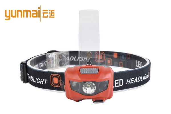 

xpe led light charging type outdoors hunting go fishing ride wardrobe lamp induction headlights