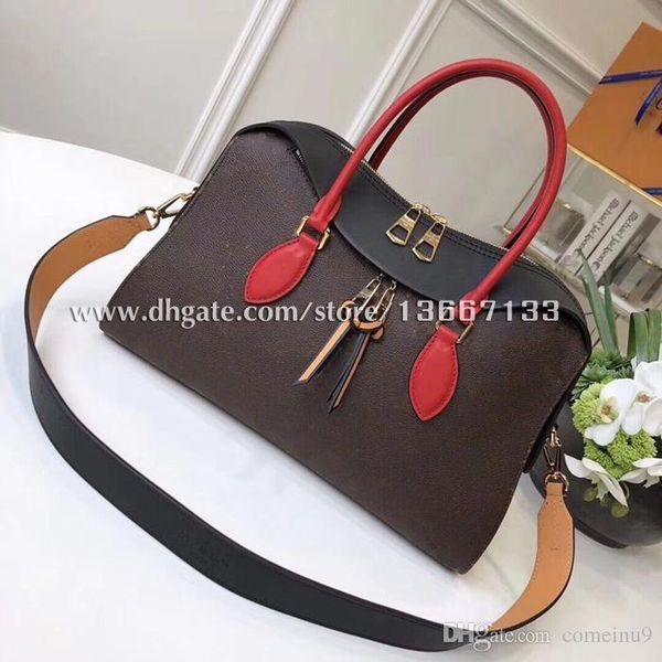 

genuine leather shoulder bag black tuileries handbag 41454 women large handle tote