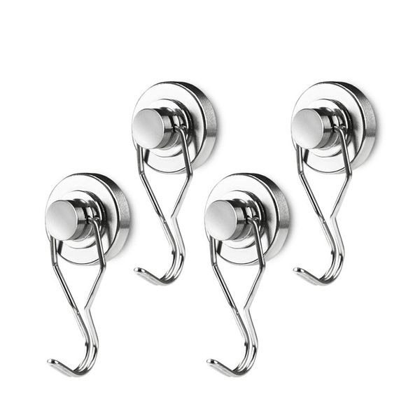 

new arrival-magnetic hooks,66lb rotatable swing swivel heavy duty neodymium rare earth magnet hook perfect for indoor/outdoor