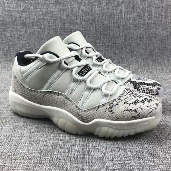 

new 11 low navy blue pink light bone snakeskin basketball shoes men women 11s prem hc high 45 snakeskin sports sneakers high quality, Black
