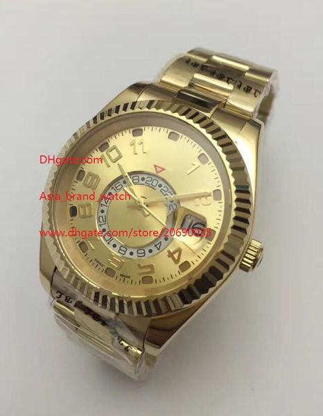 

5 color wristwatch sapphire glass 42mm 326938 m326934 m326933 326939 326935 asia 2813 automatic mechanical mens watch watches, Slivery;brown