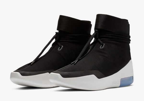 

2019 authentic air hoot around fear of god a fog black light bone ba ketball hoe men women port neaker at9915 001 with original box