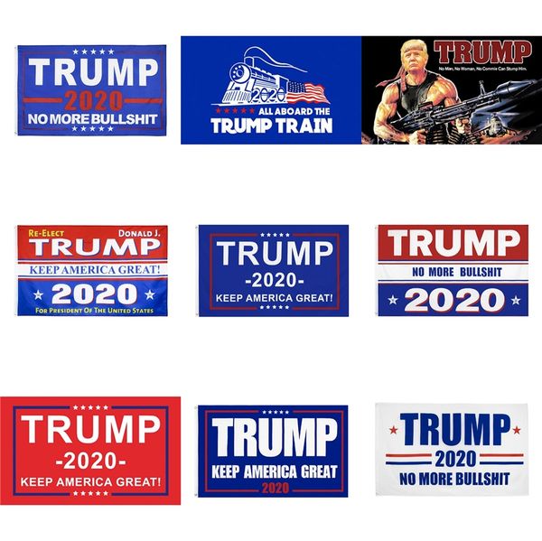 

горячие продажи 12 стиль выбор trump 2020 флаг 90 * 150см классический donald keep america great digital print usa баннер party decor # 667