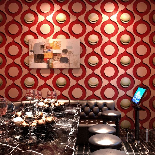 Ktv Pvc Washable Wallpaper 3d Stereo Personality Fashion Flash Wall Covering Bar Hotel Fancy Ballroom Box Theme Room Wallpaper Screensaver Wallpapers