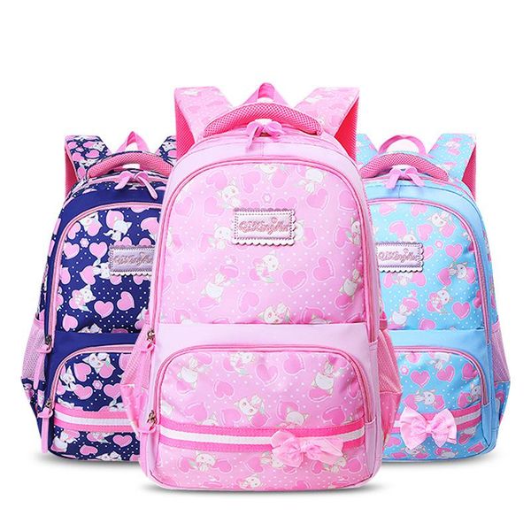 

sweet bowknot school backpack lovely primary school bags for girls middle bags