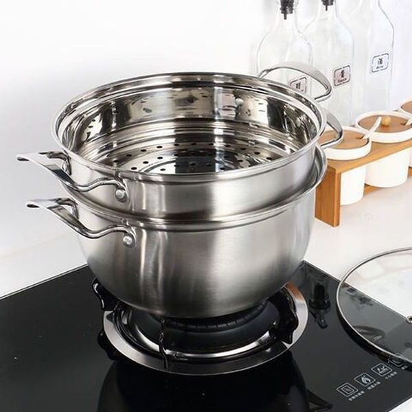 

неѬжавеа ал по 1.5l-4l двойнм дном гоѬок ђпа немагнина cooking многоелев