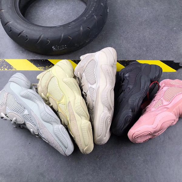 

De ert rat 500 running famou brand hoe moon yellow black blu h 2019 de igner men women neaker trainer yeezy 13me 500 13v2 13l11