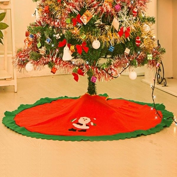 

hoomall red christmas tree skirt christmas tree decorations ornaments decorated burlap skirt