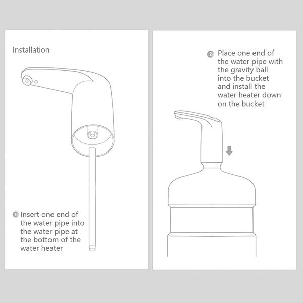

mini home-water bottle pump usb charging automatic drinking water pump portable electric water dispenser water bottle switch