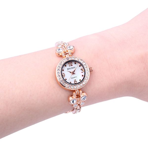 

watch womern high-end quality fashion retro design watch woman's trend quartz watchdames horloge #10, Slivery;brown