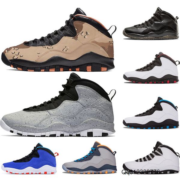 

men basketball shoes 10 10s desert camo cement tinker i'm back chicago cool grey powder blue steel grey trainers sport sneakers size 7