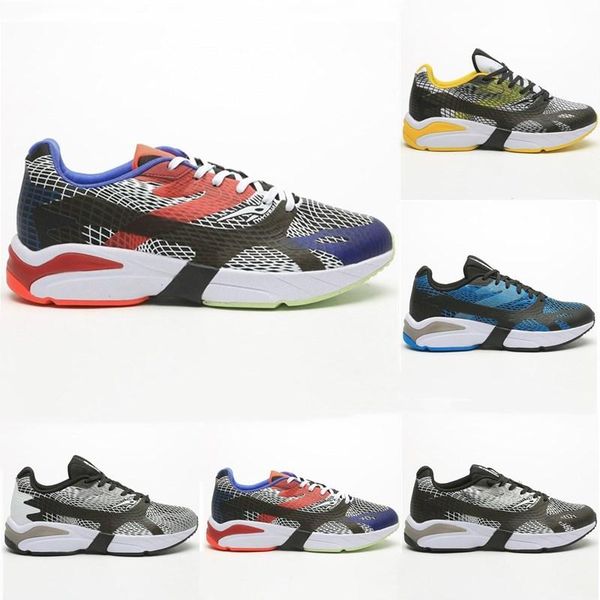 

2019 new ghoswift winter men foam cushioning comfortable sports shoes designer yellow blue red black running shoes