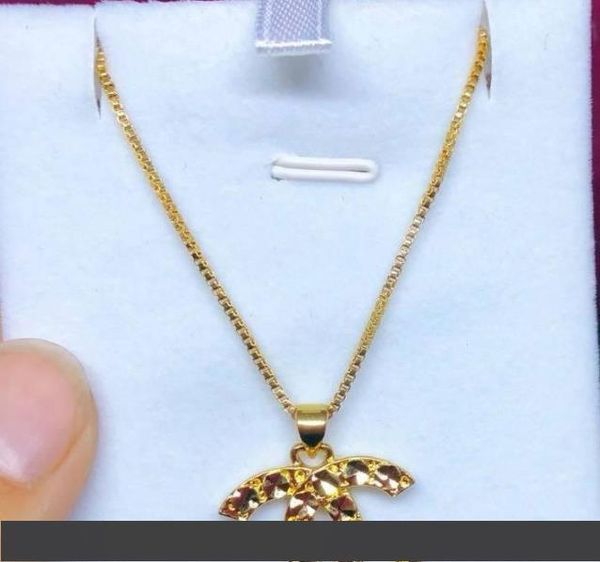 

women 925 sterling silver clavicular chain letter pendant necklace