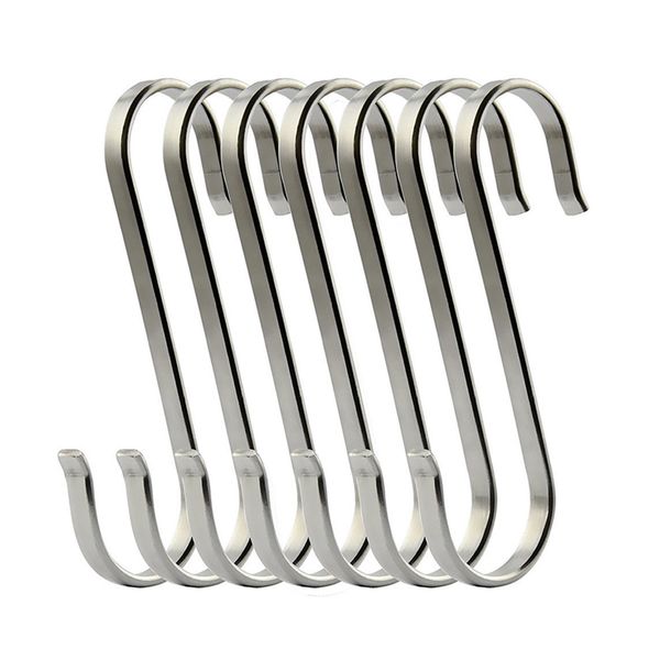 

clothes towel holder hook practical durable stainless steel s-shape multi-use for kitchen/bathroom hanger hanging rack