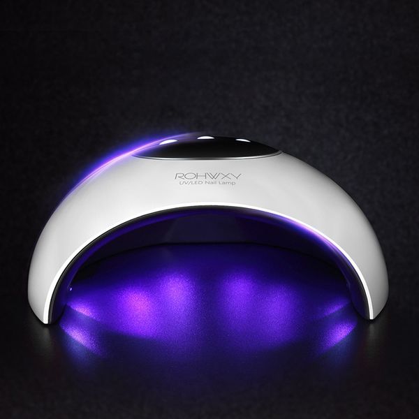 

uv led nail lamp 24w nail dryers for nail gel long lasting 60s/90s/120s timer led lamp 2019new