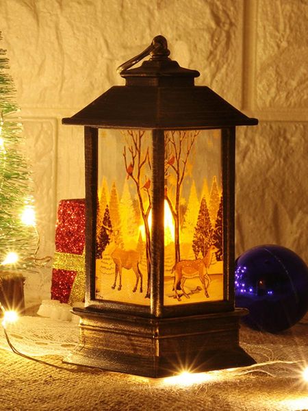 

christmas led candle light lantern pendant christmas decoration light night candle night lights wedding party decoration