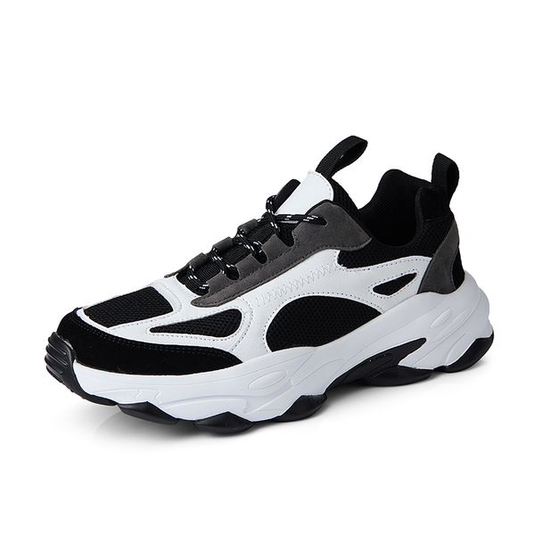 

plus size fashion summer men's sneakers 2020 breathable running shoes men walking shoes men's sports tennistrainers