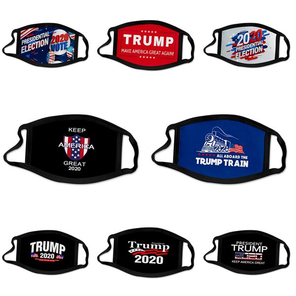 

роскошная trump cotton маска защитная маска ultraviolet-proof пылезащитные езда на велосипеде спорт печать mouth маски женщины открытый # 21, Black
