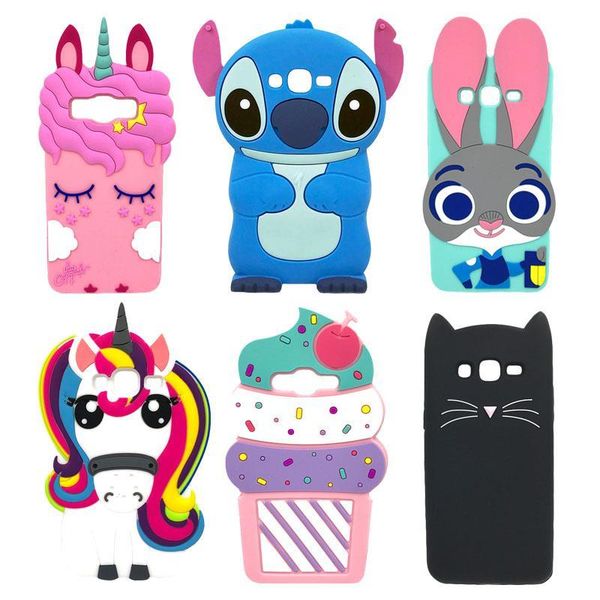 

3d cartoon phone case for samsung galaxy core prime g360 g3606 g3608 g3609 g361f g360h g360f lte sm-g3606 g361h silicone cover