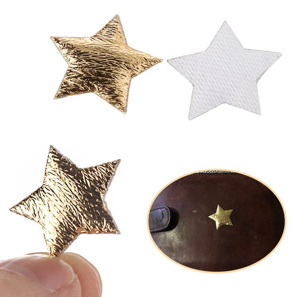 

100pcs gold/silver foam fabric stars embellishments ornaments jewelry material party decoration scrapbooking diy accessory tool