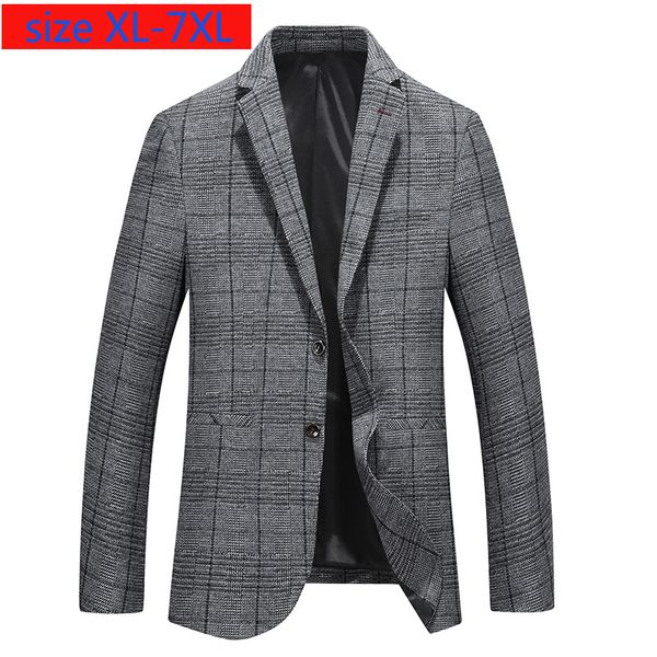 

новая осень моды printed сетка куртка однобортный повседневная мужская куртка костюм пиджаки супер большой плюс размер 2xl3xl4xl5xl6xl7xl, White;black