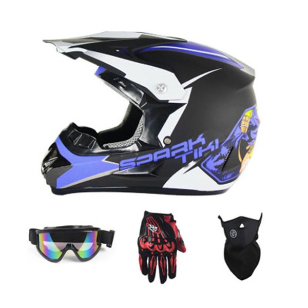

3 gift new motorcycle helmet mens moto helmet capacete motocross off road motocross racing helm kruis helm