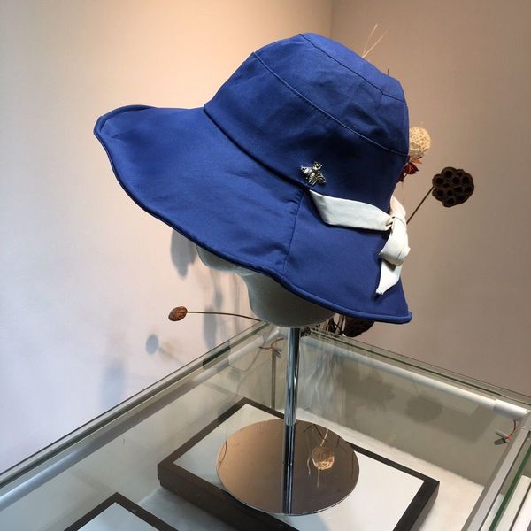 

женщина конструктор caps люкс скупой брим hat модные маленькие пчелы baseball cap brand женские шапки 3 цвета вариант высококвалифицированны, Blue;gray