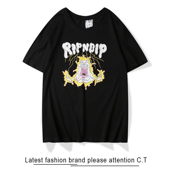 

summer fashion embroidery designer t-shirt short sleeve shirt clothes jeans us crime stripe t-shirt ~~#ss4, Gray