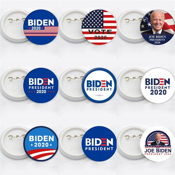 

12 styles joe biden 2020 keychain pendant joe biden for president keyring us president badge key chain party favor 600 1pcs 971