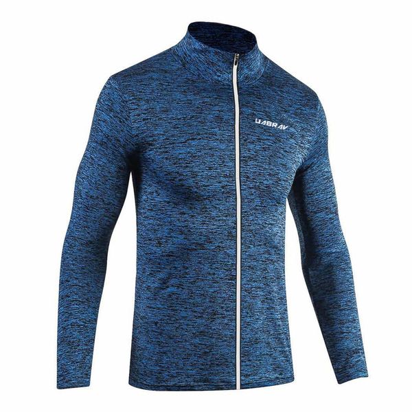 

2020 men running jacket sports long sleeves t shirt tight fitness gym soccer reflective training coat jogging hooded jackets, Black;red