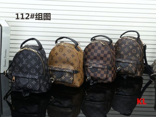 

new 86 louis vuitton lv men women leather fashion casual backpack handbag messenger bag luggage bag l92