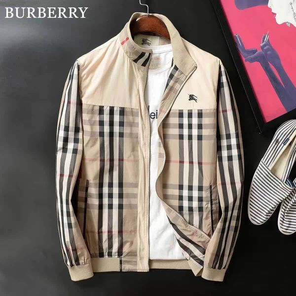 

20ss burberri boutique mens designer jackets outdoor sport fashion leisure luxury jacket men private custom embroidery logo wild men coat, Black;brown