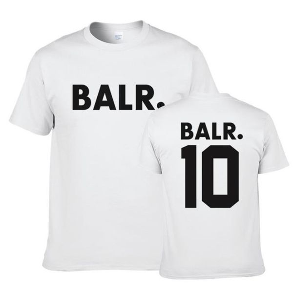 

BALR Designer Mens Tshirts Summer O Neck Short Sleeve Print Mens Tops Fashion Breathable Teenagers Tees