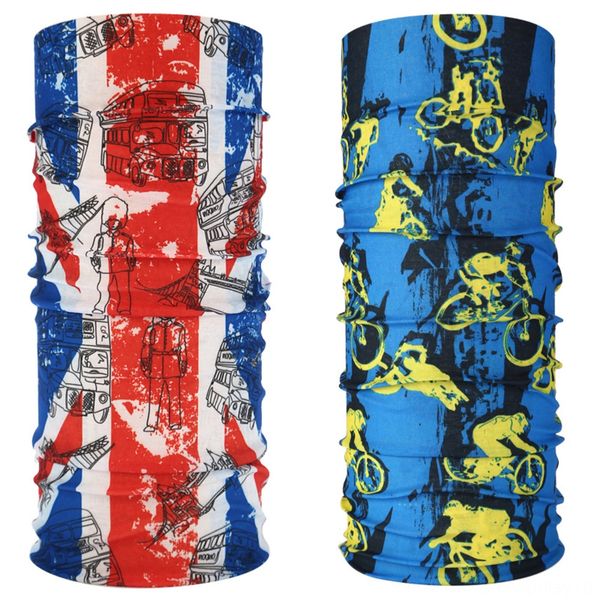 

n07ek trump mask sports american flag magic scarf collar face scarf cover headband cycling headwear anti dust earloop scarf, Black